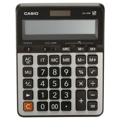 Máy Tính Văn Phòng Casio GX-120B-W-DC - Kèm Quà Chất 04