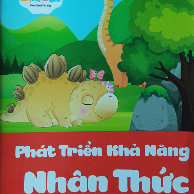 Bộ sách Khủng long tinh nghịch - Sân chơi trí tuệ: Nhận thức - Chú ý - Tư duy - Tưởng tượng - Ghi nhớ - Quan sát (Bộ 6 cuốn)