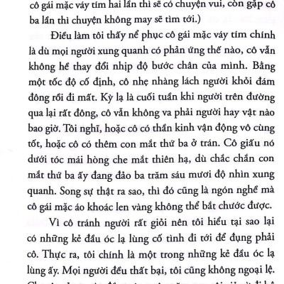 Cô Gái Mặc Váy Tím