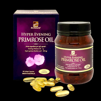 Bộ Sản Phẩm Hỗ Trợ Giấc Ngủ Cho Phụ Nữ Trung Niên: Viên Bổ Não Go Ginkgo 9000+ 60 Viên, Viên Uống Nội Tiết Nữ Hyper Evening Primrose Oil 180 Viên