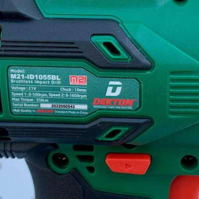 MÁY KHOAN 3 CHỨC NĂNG 21V DEKTON M21-ID1055BL - HÀNG CHÍNH HÃNG