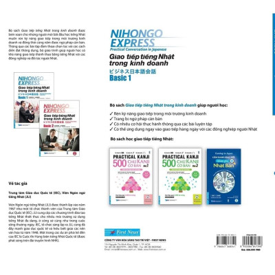 Sách Giao Tiếp Tiếng Nhật Trong Kinh Doanh Basic 1 (Tặng 1 CD) - First News