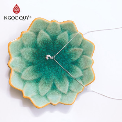 Dây chuyền bạc mặt trăng và sao - Ngọc Quý Gemstones