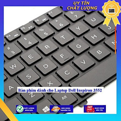 Bàn phím dùng cho Laptop Dell Inspiron 3552 - Hàng Nhập Khẩu New Seal