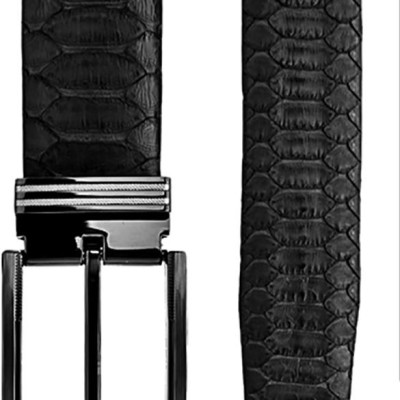 Thắt Lưng Nam Da Trăn VIP Đầu Kim Huy Hoàng HT4328 - Nâu