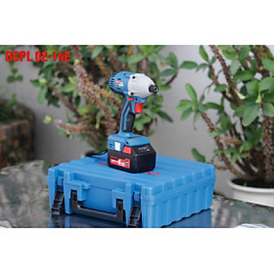 MÁY VẶN VÍT (ĐỘNG CƠ KHÔNG CHỔI THAN) DÙNG PIN 18V DONGCHENG DCPL02-14E (GỒM 2 PIN 18V/4AH) - HÀNG CHÍNH HÃNG