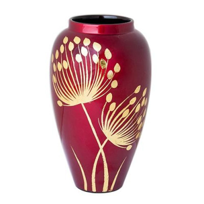 Bình lu cao Sơn Mài Cao Cấp Thanh Bình Lê size 25x13 cm Cắm Hoa, Trang Trí Kệ, Bàn Làm Việc, Quà Tặng