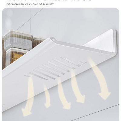 Kệ gia vị dán tường đa năng thương hiệu IGA - GM178