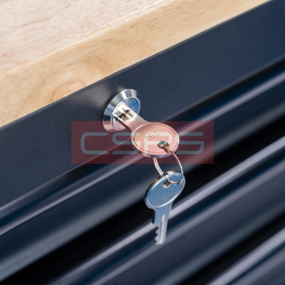 Tủ dụng cụ CSPS 76cm - 05 hộc kéo không nâng hạ màu đen