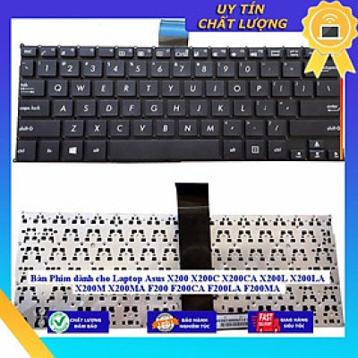 Bàn Phím dùng cho Laptop Asus X200 X200C X200CA X200L X200LA X200M X200MA F200 F200CA F200LA F200MA - Hàng Nhập Khẩu New Seal