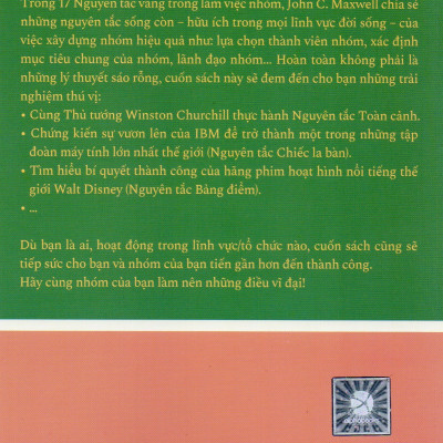 17 Nguyên Tắc Vàng Trong Làm Việc Nhóm - John C. Maxwell