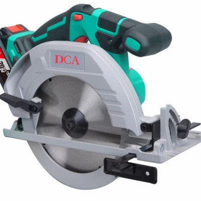 MÁY CƯA ĐĨA TRÒN KHÔNG CHỔI THAN DÙNG PIN 20V/4.0AH (KÈM 1 SẠC, 1 PIN 4AH) DCA ADMY02-185DM - HÀNG CHÍNH HÃNG