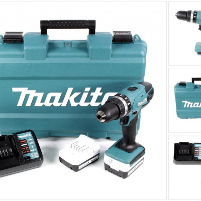 MÁY KHOAN BÚA VẶN VÍT DÙNG PIN 14.4V MAKITA HP347DZ (KHÔNG KÈM PIN VÀ SẠC) - HÀNG CHÍNH HÃNG