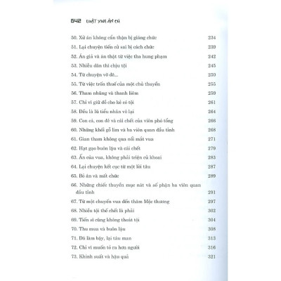 Sách - Luật xưa án cũ