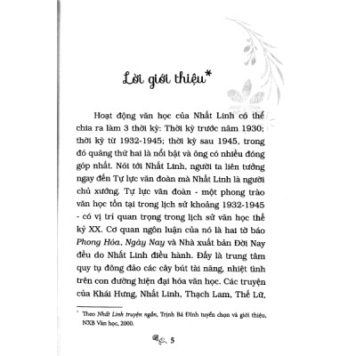 Truyện Ngắn Nhất Linh - Danh Tác Văn Học Việt Nam)