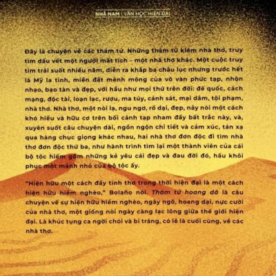 Sách - Thám tử hoang dã (Roberto Bolaño) (Nhã Nam HCM)