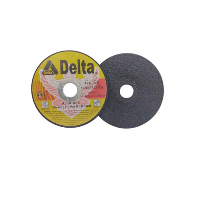 (1 Viên) Đá Cắt Kim Loại Delta 125x2x22mm Thiết Kế Lưỡi Đá Sắc Nét và Chống Mài Mòn | TOPWIN Official Store