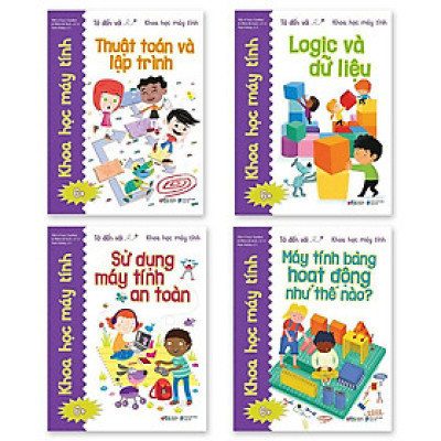 Sách Combo Tớ Đến Với Khoa Học Máy Tính (Bộ 4 cuốn)