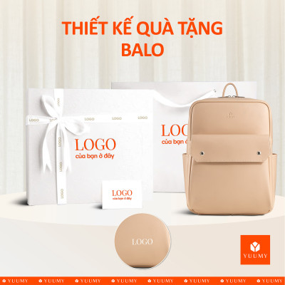 Balo Yuumy ( Thời trang nữ phối ngăn cỡ trung - Balo da Seasand YBA109 )