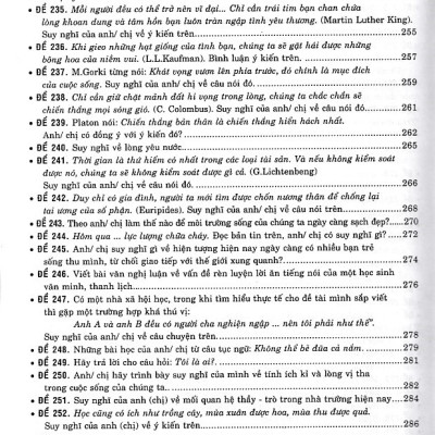 270 Đề và Bài văn hay 12 (Dùng chung cho các bộ SGK)