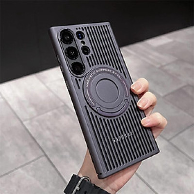 Ốp Lưng Nhựa Cứng Tản Nhiệt Từ Tính Cho Samsung S25 Ultra / S24 Ultra / S23 Ultra / S23+  - BUM STORE GALAXY CASE