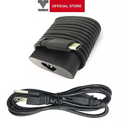 Sạc Tương Thích Cho Laptop Dell Latitude 12 7275 Adapter 20V-1.5A Type-C - Hàng Nhập Khẩu New Seal TEEMO PC TEAC1545