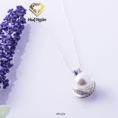 Dây chuyền bạc Ý 925 Huệ Ngân - Nơ đẹp PP1229