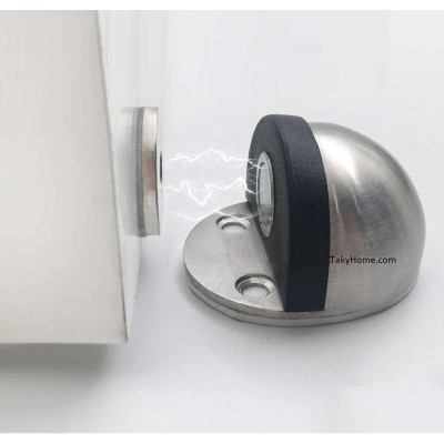 Chặn Cửa Bán Nguyệt, Chặn Cửa Nam Châm Dán Sàn Giúp Hạn Chế Va Đập Cho Cánh Cửa, An Toàn Cho Trẻ Nhỏ. TakyHome 1200