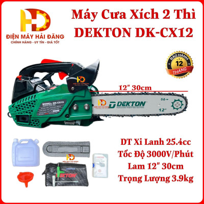MÁY CƯA XĂNG  DK-CX12 DEKTON -HÀNG CHÍNH HÃNG