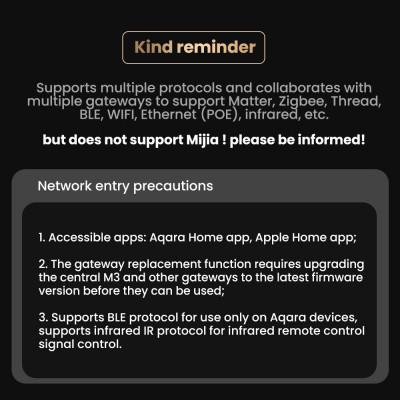 [Quốc Tế] Bộ trung tâm Aqara Hub M3 Zigbee & Matter, điều khiển hồng ngoại - Hàng Chính Hãng Bảo hành 1 Năm