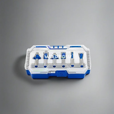 BỘ 6 MŨI PHAY GỖ WADFOW (NHIỀU KÍCH THƯỚC)- HÀNG CHÍNH HÃNG