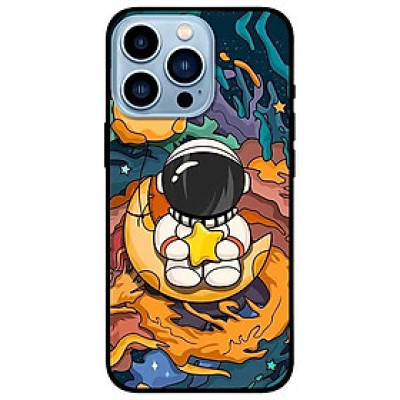 Ốp lưng dành cho Iphone 13 Mini - Iphone 13 - Iphone 13 Pro -  Iphone 13 Pro Max - Du Hành Ôm Sao Vàng