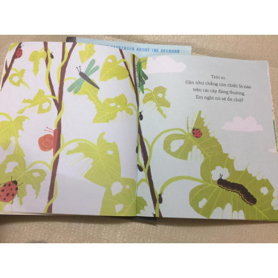 Câu chuyện Khoa học - Sâu Bướm và Hạt Đậu - A Science Storybook About Growing