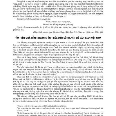 Vẻ Đẹp Của Văn Học Dân Gian (Theo Chương Trình Giáo Dục Phổ Thông Mới) - KV