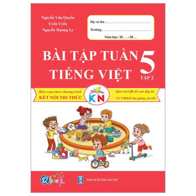 Bài Tập Tuần Tiếng Việt 5 - Tập 2 (Kết Nối)
