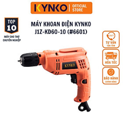 Khoan điện đầu 10mm - KD60 (mang ranh nhựa) cầm tay chất lượng chính hãng Kynko J1Z- KD60 -10 # 6601