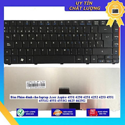 Bàn Phím dùng cho laptop Acer Aspire 4551 4250 4251 4252 4253 4551 4551G 4553 4553G 4625 4625G - Hàng Nhập Khẩu New Seal