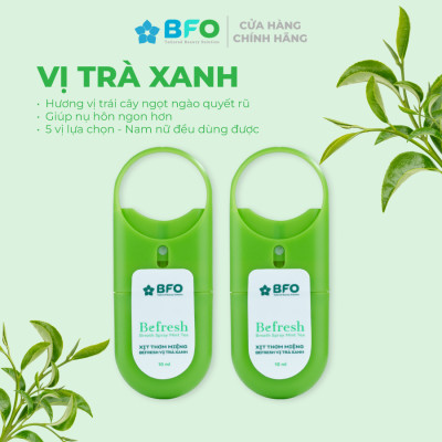 Xịt Thơm Miệng Befresh Cho Hơi Thở Thơm Mát Chỉ Trong 3 Giây Dung Tích 10ml