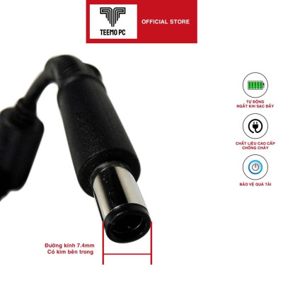 Sạc Tương Thích Cho Laptop Máy Tinh Hp Elietbook G72 - Hàng Nhập Khẩu New Seal TEEMO PC TEAC724