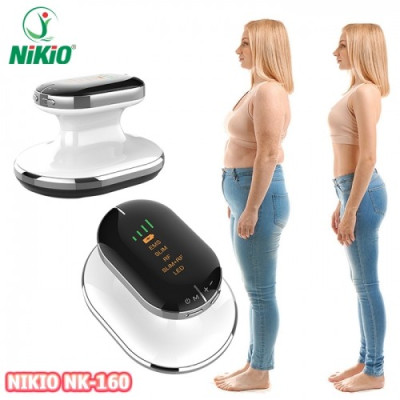 Máy Massage Bụng Cầm Tay Nikio NK-160 - Công Nghệ Sóng RF, EMS Giúp Săn Chắc Body
