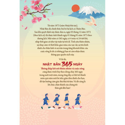 Nhật Bản 365 Ngày - Thông Điệp Kết Nối Thiên Nhiên Và Cuộc Sống