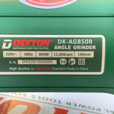 MÁY MÀI GÓC ĐIỆN DEKTON DK-AG850R - HÀNG CHÍNH HÃNG