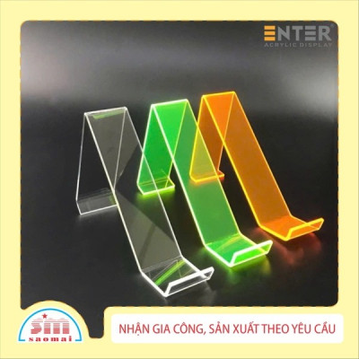 Kệ Giày, Dép chữ V SH04 ngang 4cm dày 3mm trong