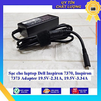 Sạc cho laptop Dell Inspiron 7370, Inspiron 7373 Adapter 19.5V-2.31A 19.5V-3.34A - Hàng Nhập Khẩu New Seal