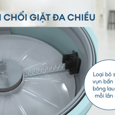Bộ lau nhà xoay 360 độ thông minh 2 bông lau SUNHOUSE KS-CL235PB - Bảo hành 6 tháng - Hàng chính hãng