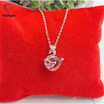 Dây chuyền bạc Ý 925 Huệ Ngân -Thiên nga PP1248