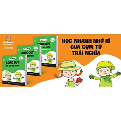 Sách - Black & White Book - Going Out - Thế Giới Bên Ngoài - Song Ngữ Dành Cho Trẻ Từ 1 -5 Tuổi - Megabook