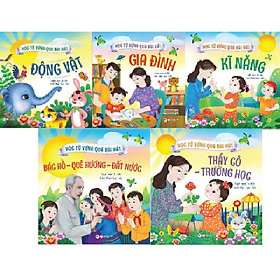 Bộ Sách Học Từ Vựng Qua Các Bài Hát (5 cuốn)