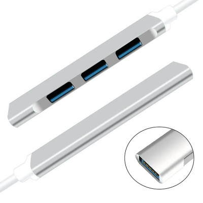 Bộ chuyển đổi TYPE-C sang USB 3.0, cáp chuyển đổi Type-c sang 4 cổng USB tốc độ cao - Hàng nhập khẩu