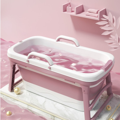 Bồn tắm gấp gọn bằng silicon cao cấp -bồn tắm cho cả gia đình 1m18-hàng chính hãng